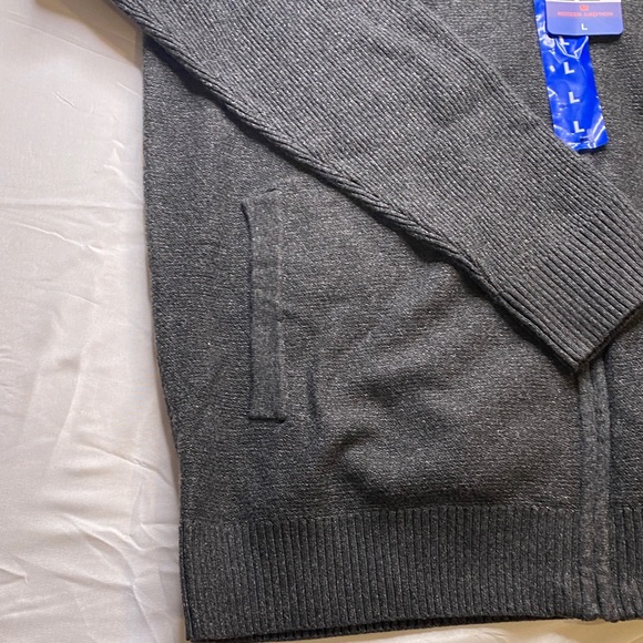 Men's Charcoal Zip-Up Hoodie - Picture 6 of 16